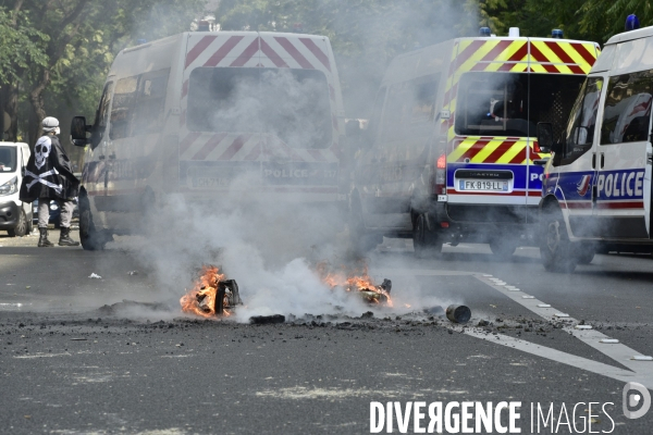 Manifestation GILETS JAUNES le 12 septembre2020, à Paris. Yellow vests 12 septembre 2020 in Paris.