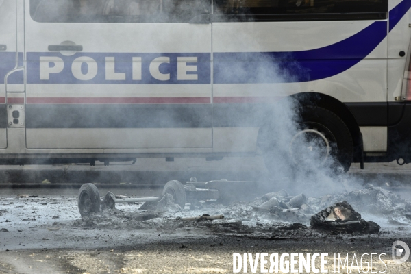 Manifestation GILETS JAUNES le 12 septembre2020, à Paris. Yellow vests 12 septembre 2020 in Paris.