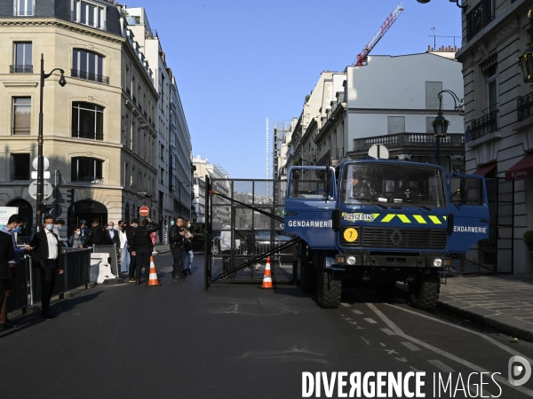 Manifestation GILETS JAUNES le 12 septembre2020, à Paris. Yellow vests 12 septembre 2020 in Paris.