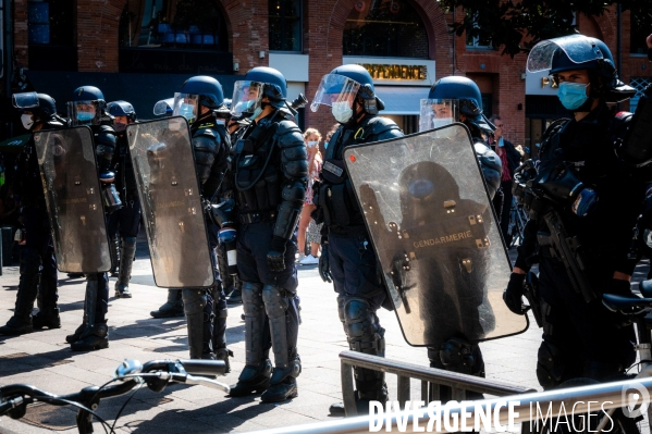 Toulouse : manifestation des gilets jaunes - 12/09/2020