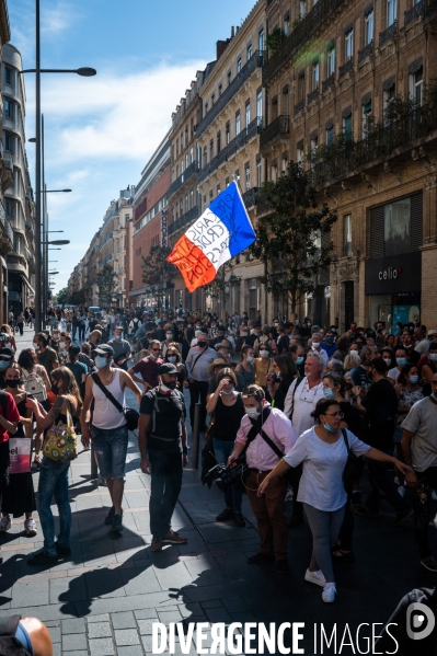 Toulouse : manifestation des gilets jaunes - 12/09/2020