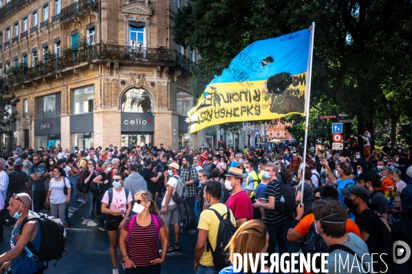 Toulouse : manifestation des gilets jaunes - 12/09/2020