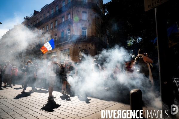 Toulouse : manifestation des gilets jaunes - 12/09/2020