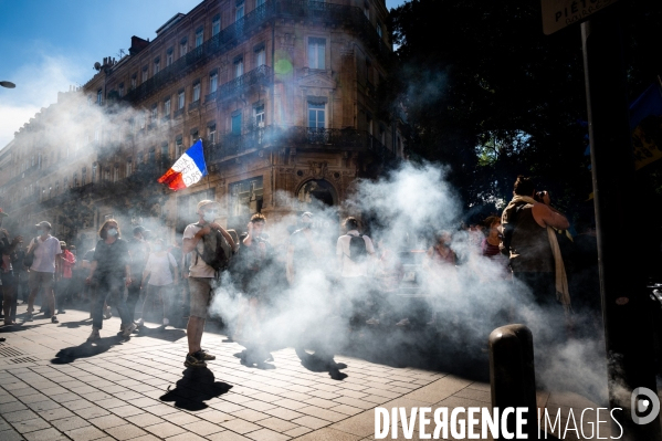 Toulouse : manifestation des gilets jaunes - 12/09/2020