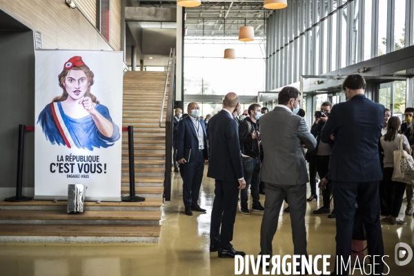 Rentrée politique de LREM à Amiens.