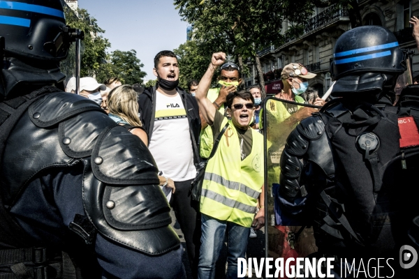 Paris, 12.09.2020 - Le retour des gilets jaunes