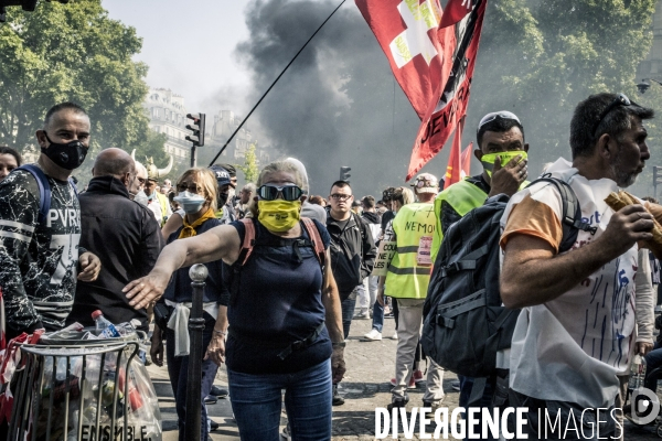 Paris, 12.09.2020 - Le retour des gilets jaunes