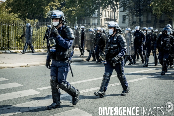 Paris, 12.09.2020 - Le retour des gilets jaunes