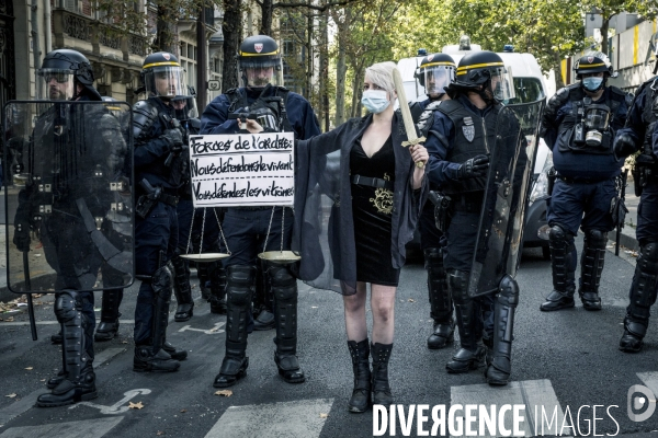 Paris, 12.09.2020 - Le retour des gilets jaunes