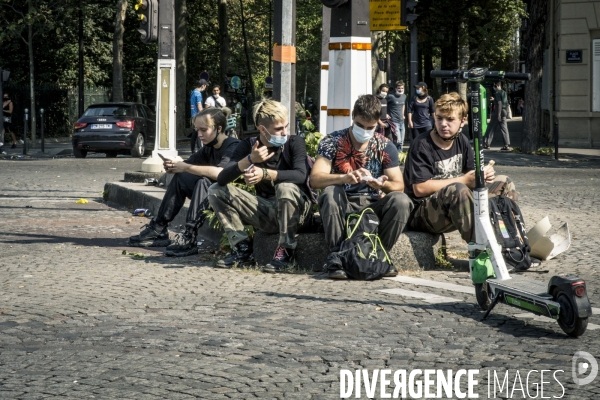 Paris, 12.09.2020 - Le retour des gilets jaunes