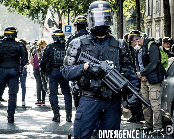 Paris, 12.09.2020 - Le retour des gilets jaunes