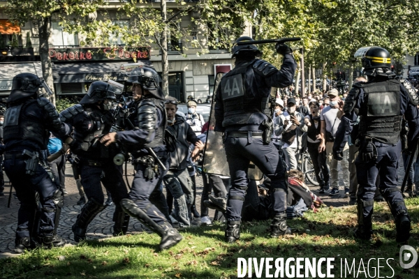 Paris, 12.09.2020 - Le retour des gilets jaunes