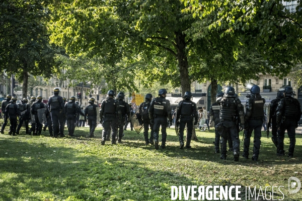 Paris, 12.09.2020 - Le retour des gilets jaunes