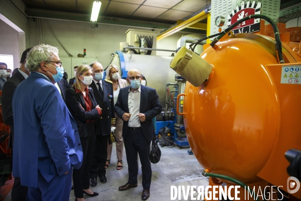 Agnès PANNIER-RUNACHER visite l usine SFOB, dans le cadre du plan de relance.