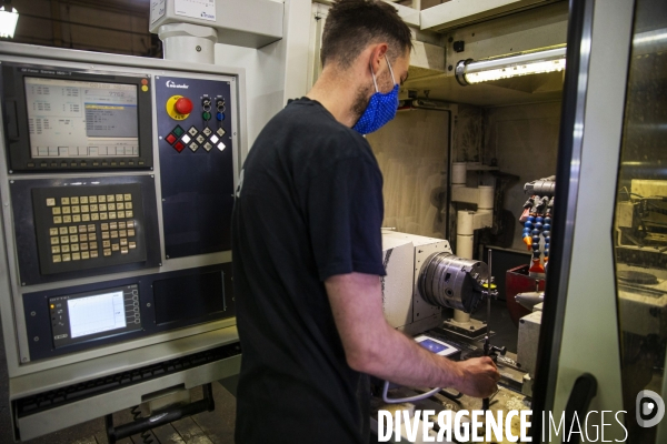 Agnès PANNIER-RUNACHER visite l usine SFOB, dans le cadre du plan de relance.