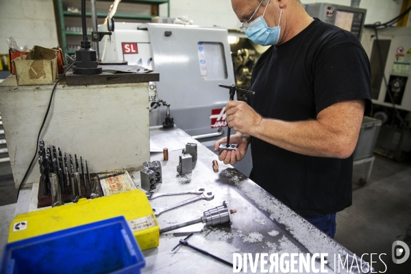 Agnès PANNIER-RUNACHER visite l usine SFOB, dans le cadre du plan de relance.