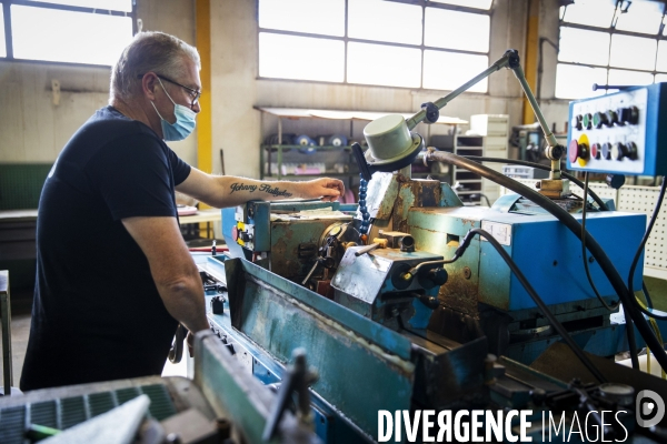Agnès PANNIER-RUNACHER visite l usine SFOB, dans le cadre du plan de relance.