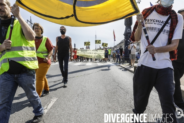 Manifestation des Gilets Jaunes à BORDEAUX