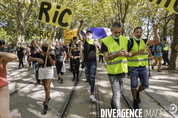 Manifestation des Gilets Jaunes à BORDEAUX