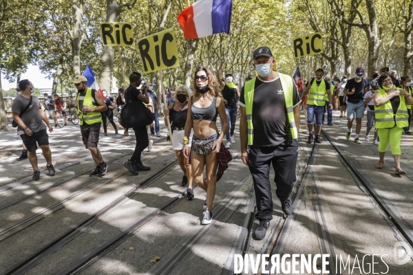 Manifestation des Gilets Jaunes à BORDEAUX