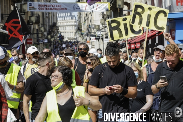 Manifestation des Gilets Jaunes à BORDEAUX