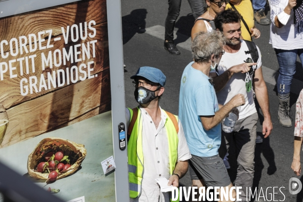 Manifestation des Gilets Jaunes à BORDEAUX