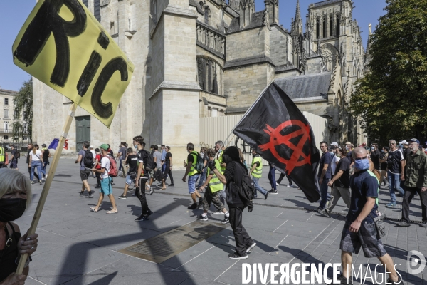 Manifestation des Gilets Jaunes à BORDEAUX