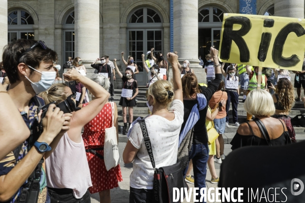 Manifestation des Gilets Jaunes à BORDEAUX