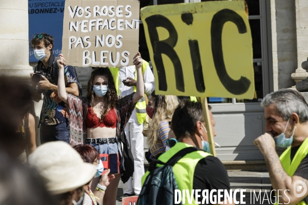 Manifestation des Gilets Jaunes à BORDEAUX