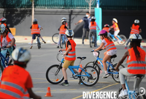 Lancement de la semaine du vélo à l école