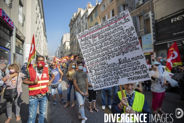 Mobilisation interprofessionnelle à Marseille