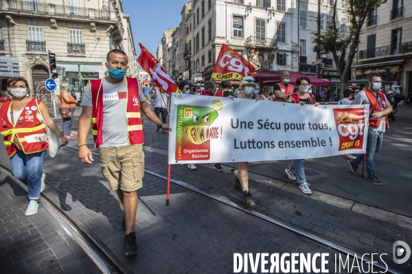 Mobilisation interprofessionnelle à Marseille