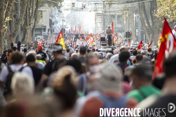 Mobilisation interprofessionnelle à Marseille