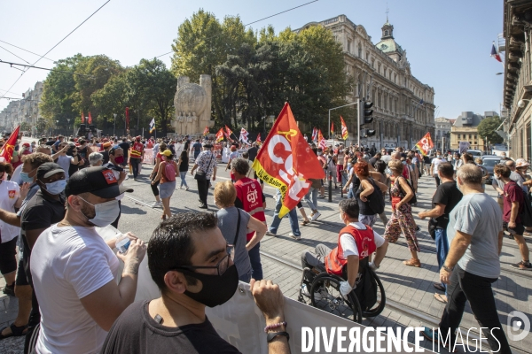 Mobilisation interprofessionnelle à Marseille