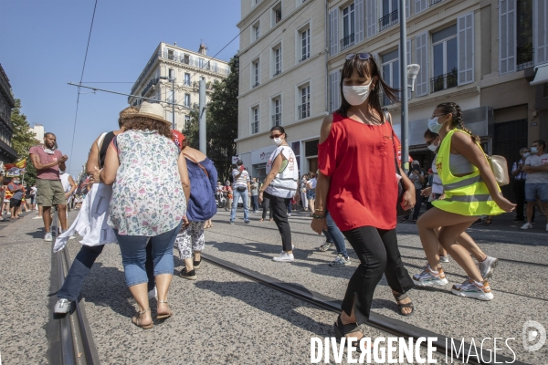 Mobilisation interprofessionnelle à Marseille