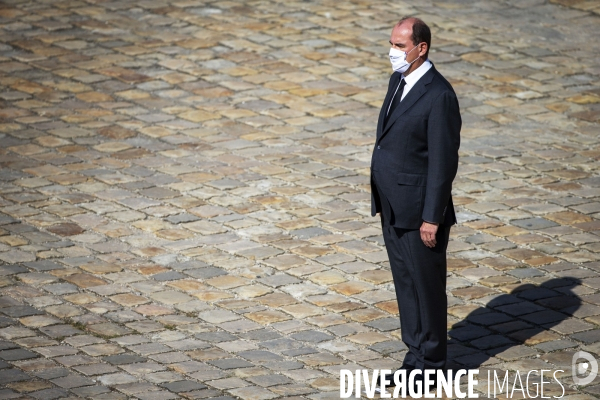 Jean CASTEX aux Invalides.