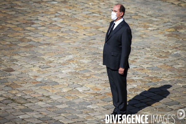 Jean CASTEX aux Invalides.