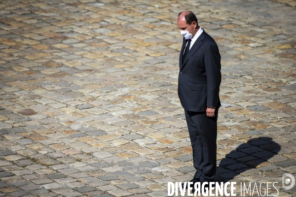 Jean CASTEX aux Invalides.