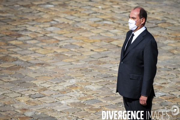 Jean CASTEX aux Invalides.