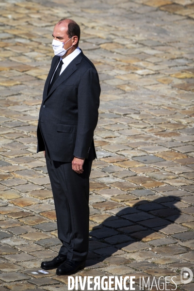 Jean CASTEX aux Invalides.