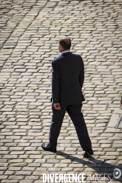 Jean CASTEX aux Invalides.