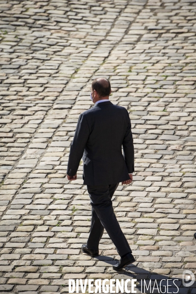 Jean CASTEX aux Invalides.