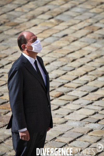 Jean CASTEX aux Invalides.
