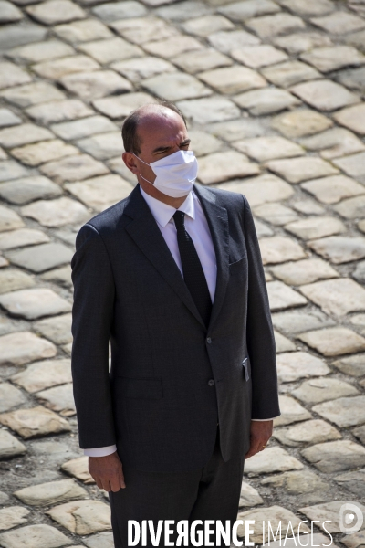 Jean CASTEX aux Invalides.