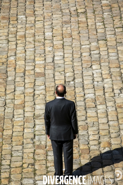 Jean CASTEX aux Invalides.