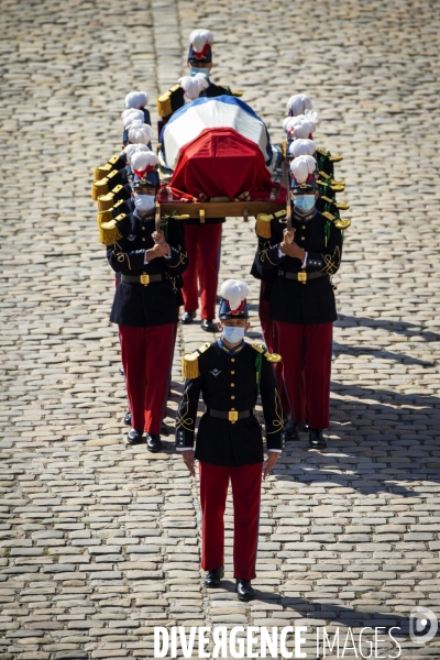 Jean CASTEX aux Invalides.