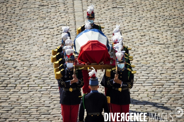 Jean CASTEX aux Invalides.