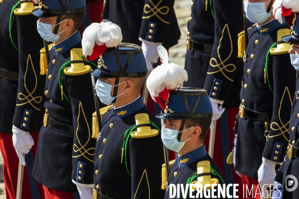 Jean CASTEX aux Invalides.