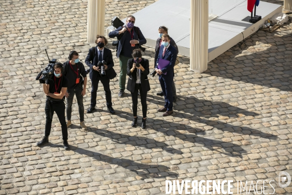 Jean CASTEX aux Invalides.