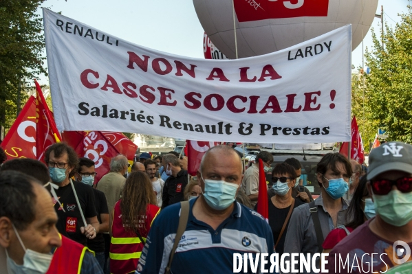 Journée d action à l appel de la CGT